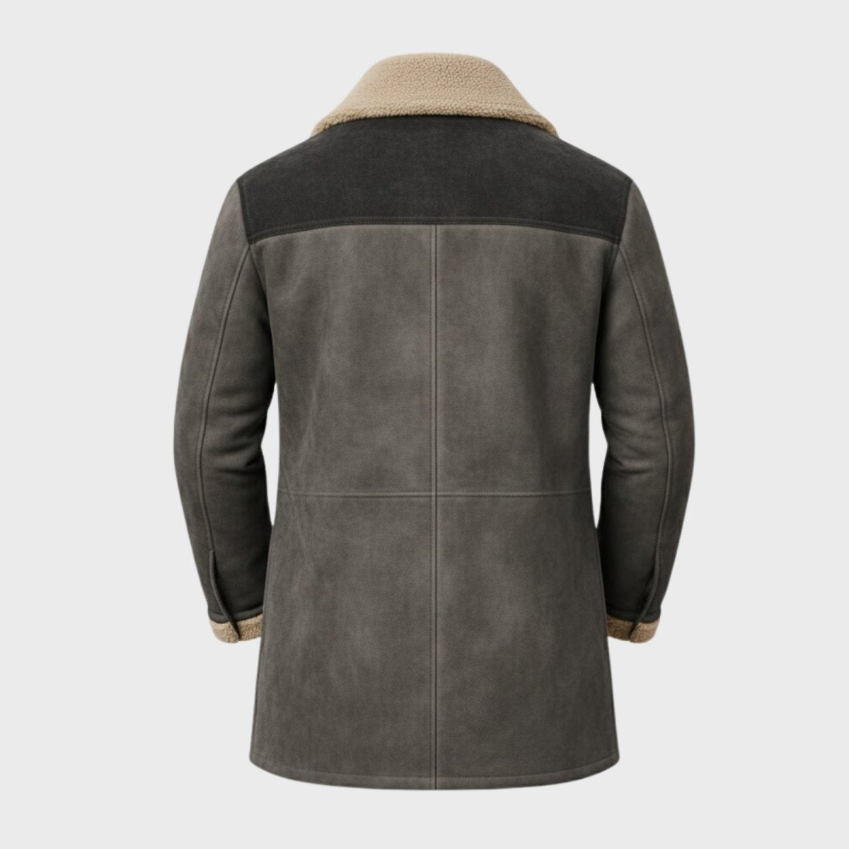 Hudson | Men's Suede Shearling Coat