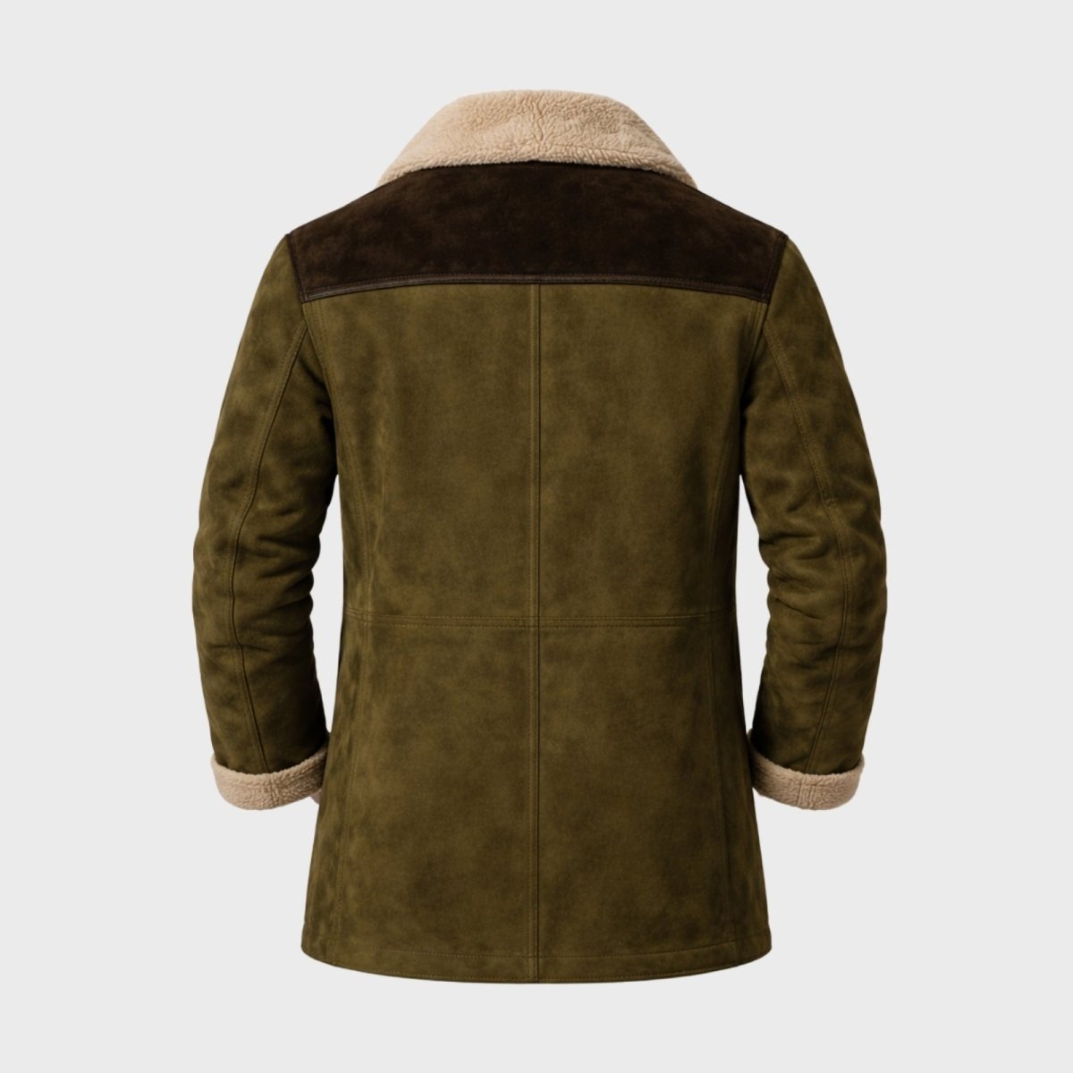 Hudson | Men's Suede Shearling Coat