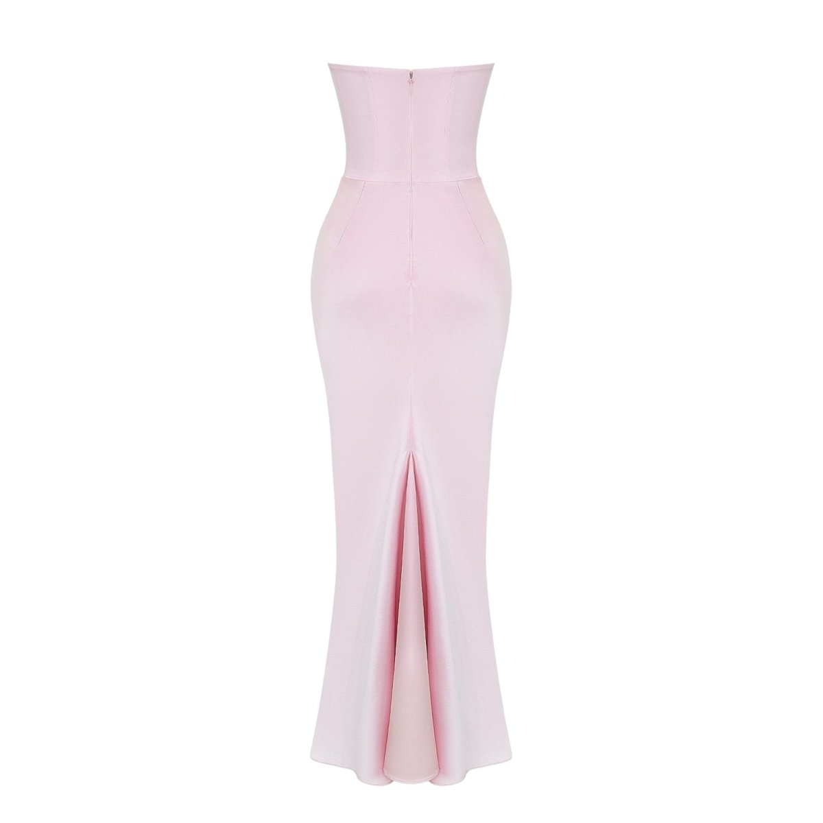 Selvienne | Strapless Satin Formal Gown