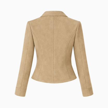 Aurore | Sculpted Notched Lapel Blazer