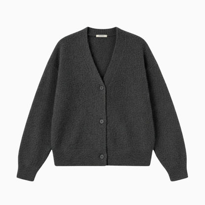 Elaris | Oversized Mohair Knit Cardigan