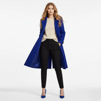 Valentina | Double Breasted Wool Trench Coat
