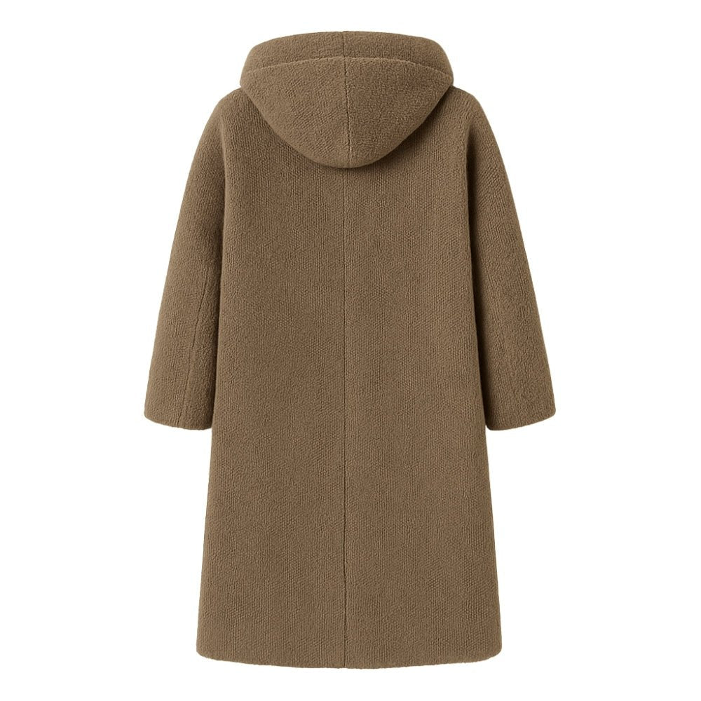 Elowen | Hooded Teddy Oversized Coat