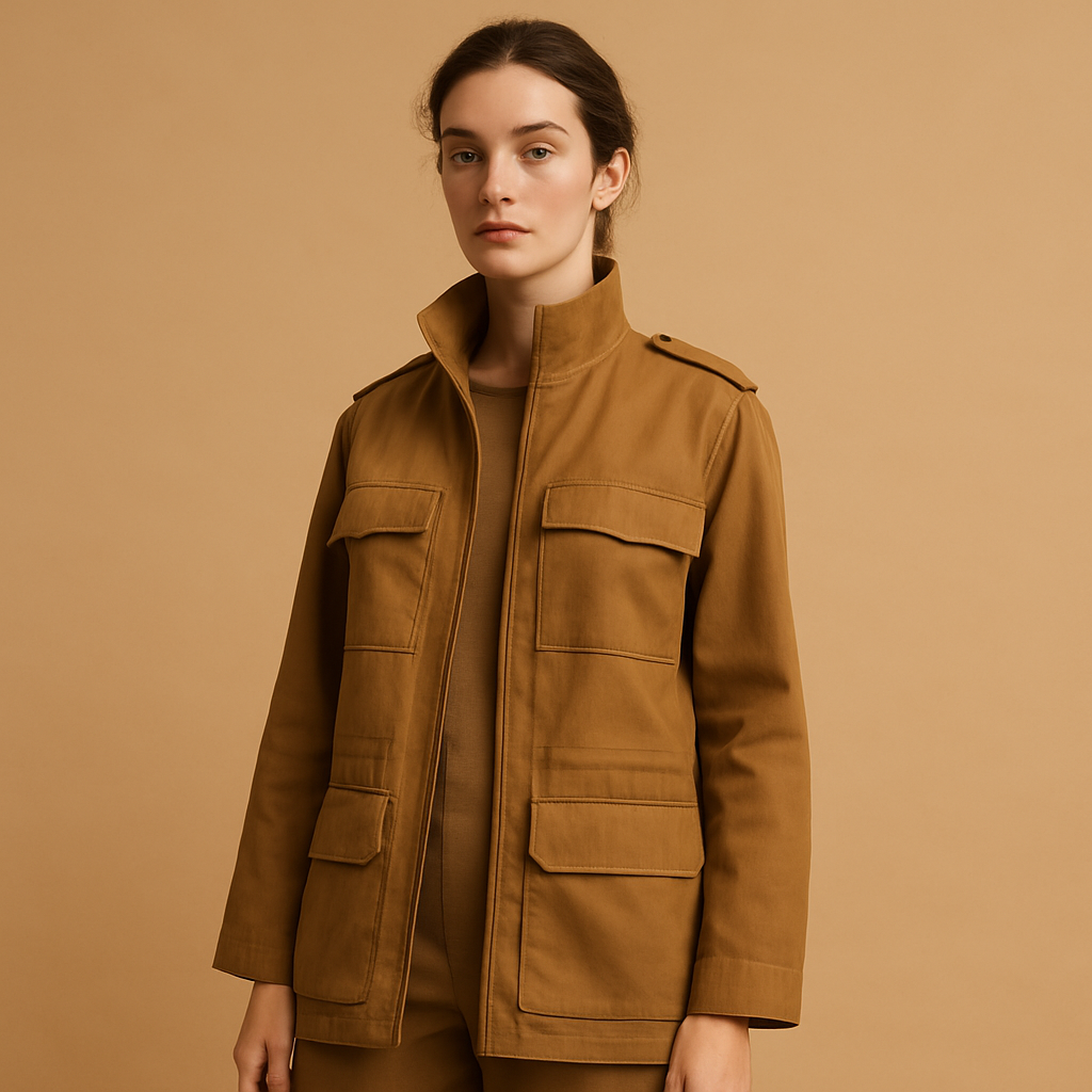 Zenvyra | Lightweight Zip Jacket Cropped Fit