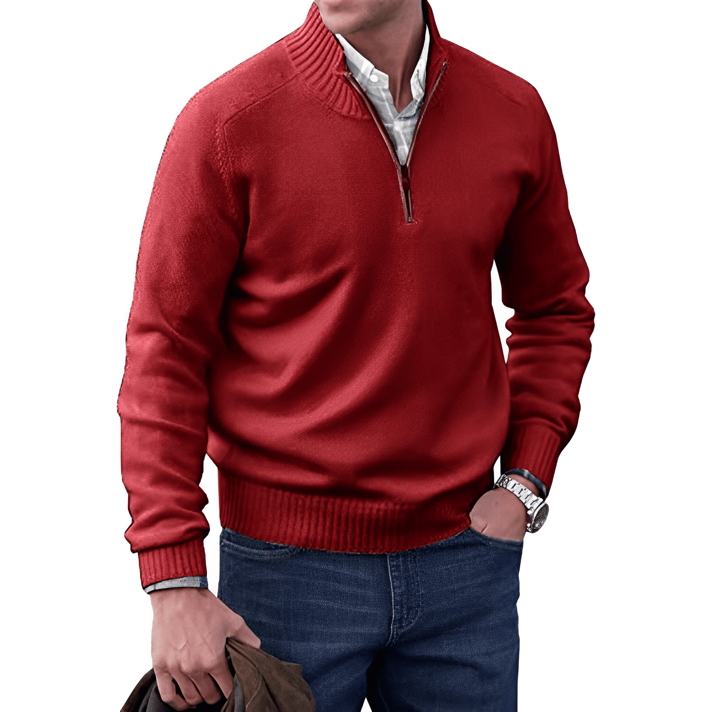 Connor | Men's Crew Neck Knit Sweater