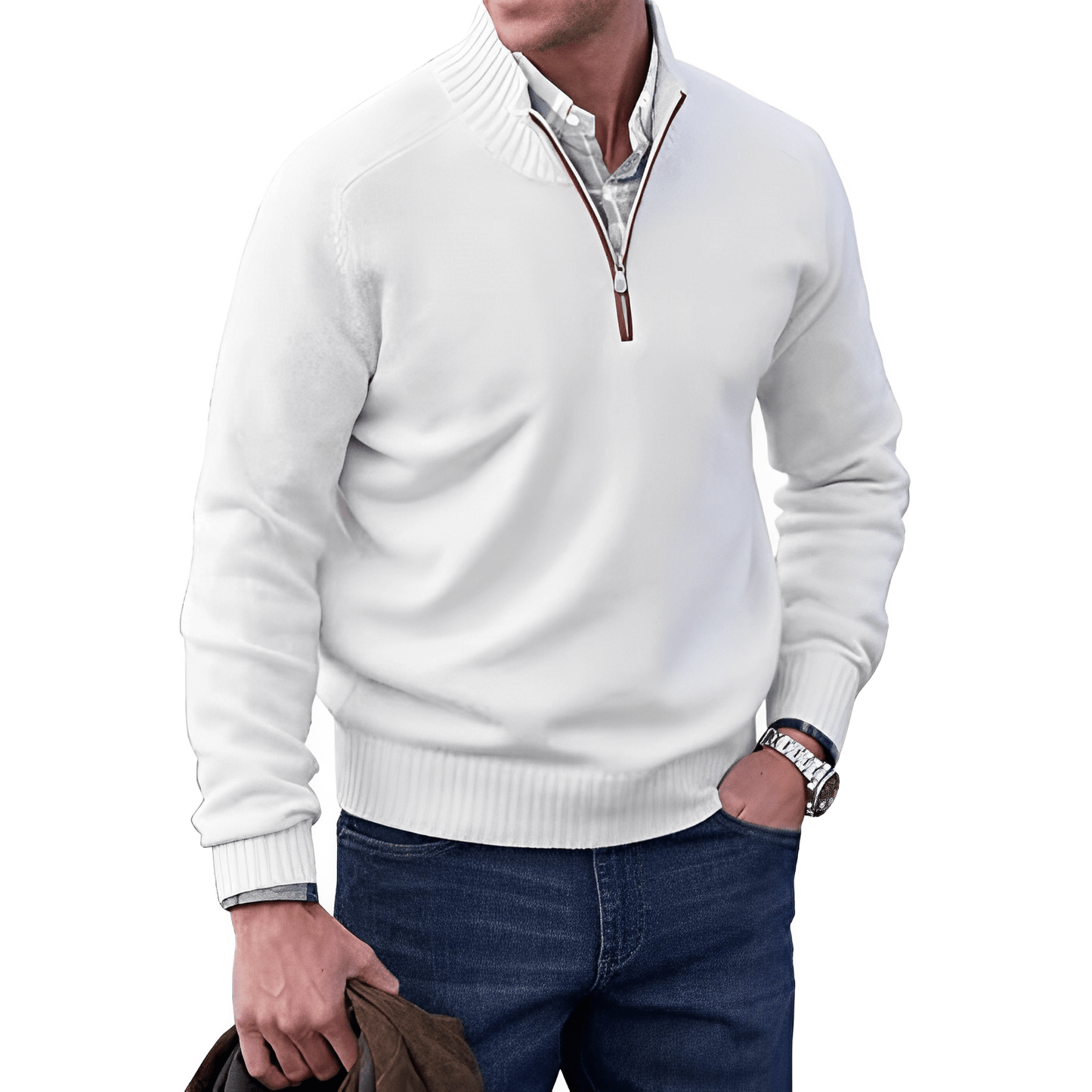 Connor | Men's Crew Neck Knit Sweater