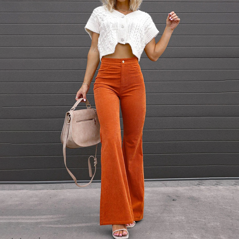 Marthise | High Waisted Flare Pants