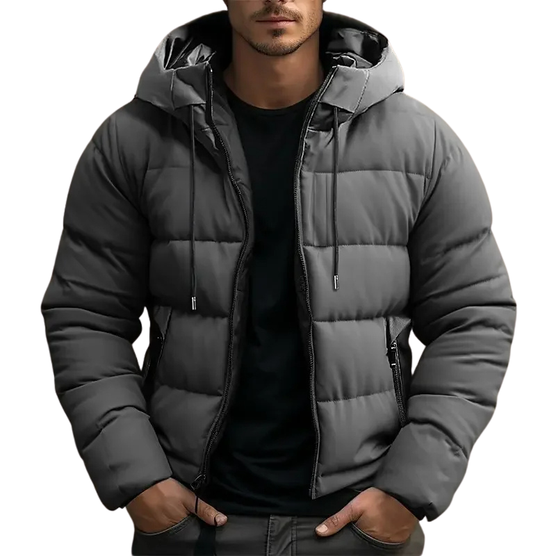 Finn | Hooded Quilted Puffer Jacket