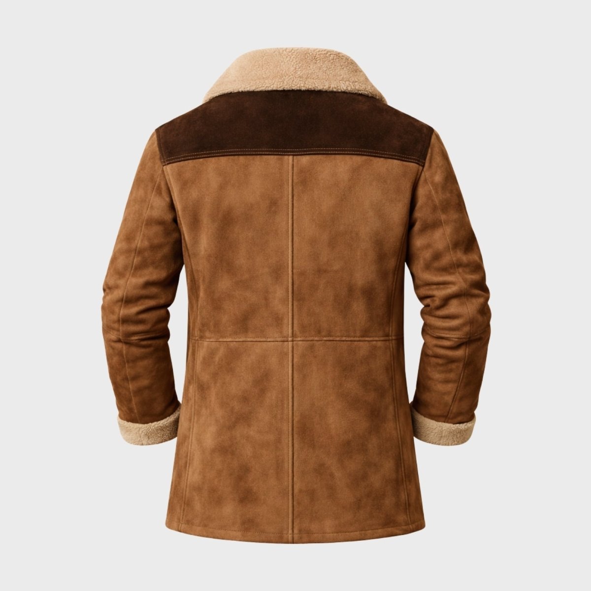 Hudson | Men's Suede Shearling Coat
