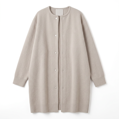 Fernande | Ribbed Longline Duster Cardigan