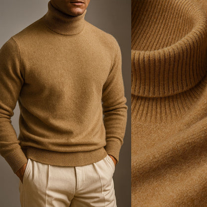 Arvello | Tailored Turtleneck Knit Sweater