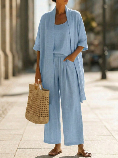 Faustine | Women's Linen Co ord Set