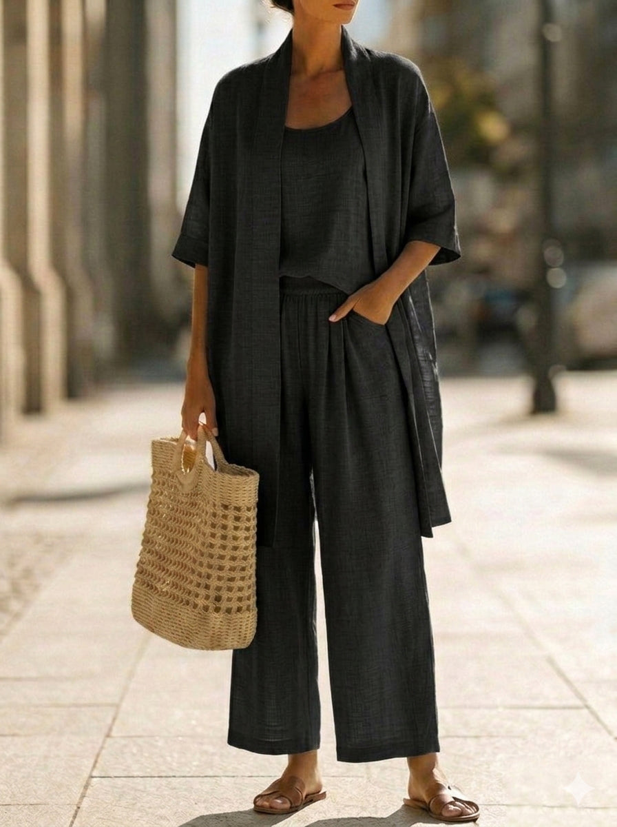 Faustine | Women's Linen Co ord Set
