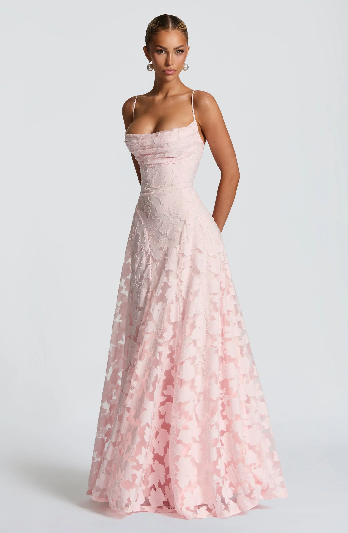 Agathe | Women's Floral Wedding Guest Maxi Dress