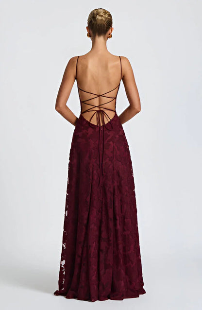 Agathe | Women's Floral Wedding Guest Maxi Dress