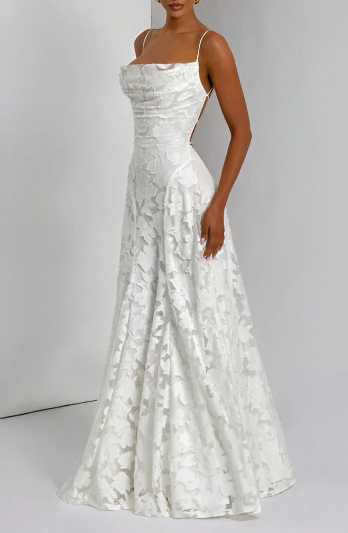 Agathe | Women's Floral Wedding Guest Maxi Dress