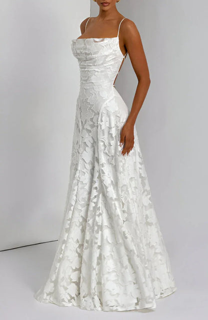 Agathe | Women's Floral Wedding Guest Maxi Dress