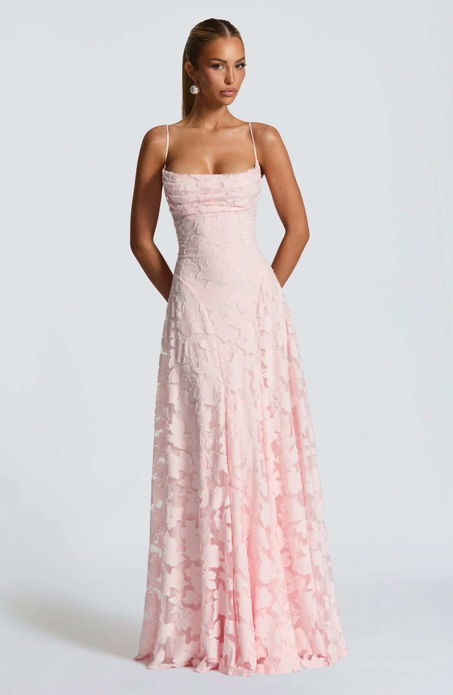 Agathe | Women's Floral Wedding Guest Maxi Dress