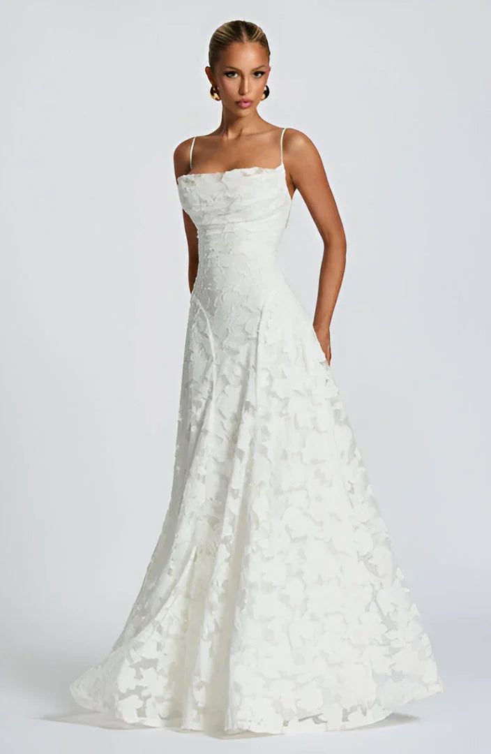Agathe | Women's Floral Wedding Guest Maxi Dress