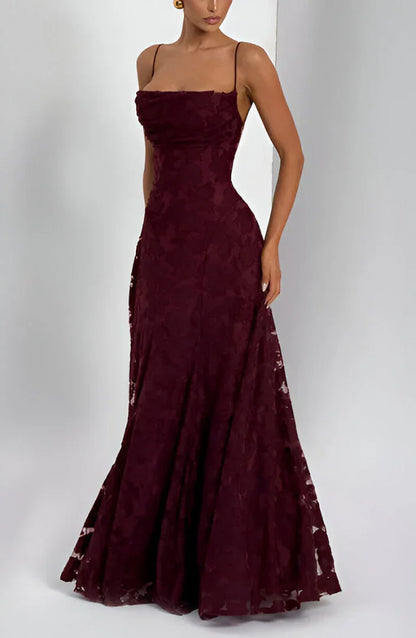 Agathe | Women's Floral Wedding Guest Maxi Dress