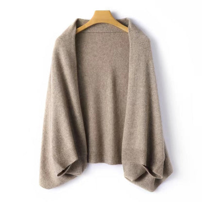 Luneva | Cashmere Shawl Knit Cardigan