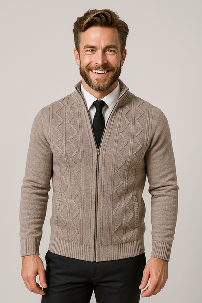 Monviro | Classic Knit Cardigan with Button Closure