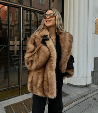 Celeste | Faux Fur Winter Coat
