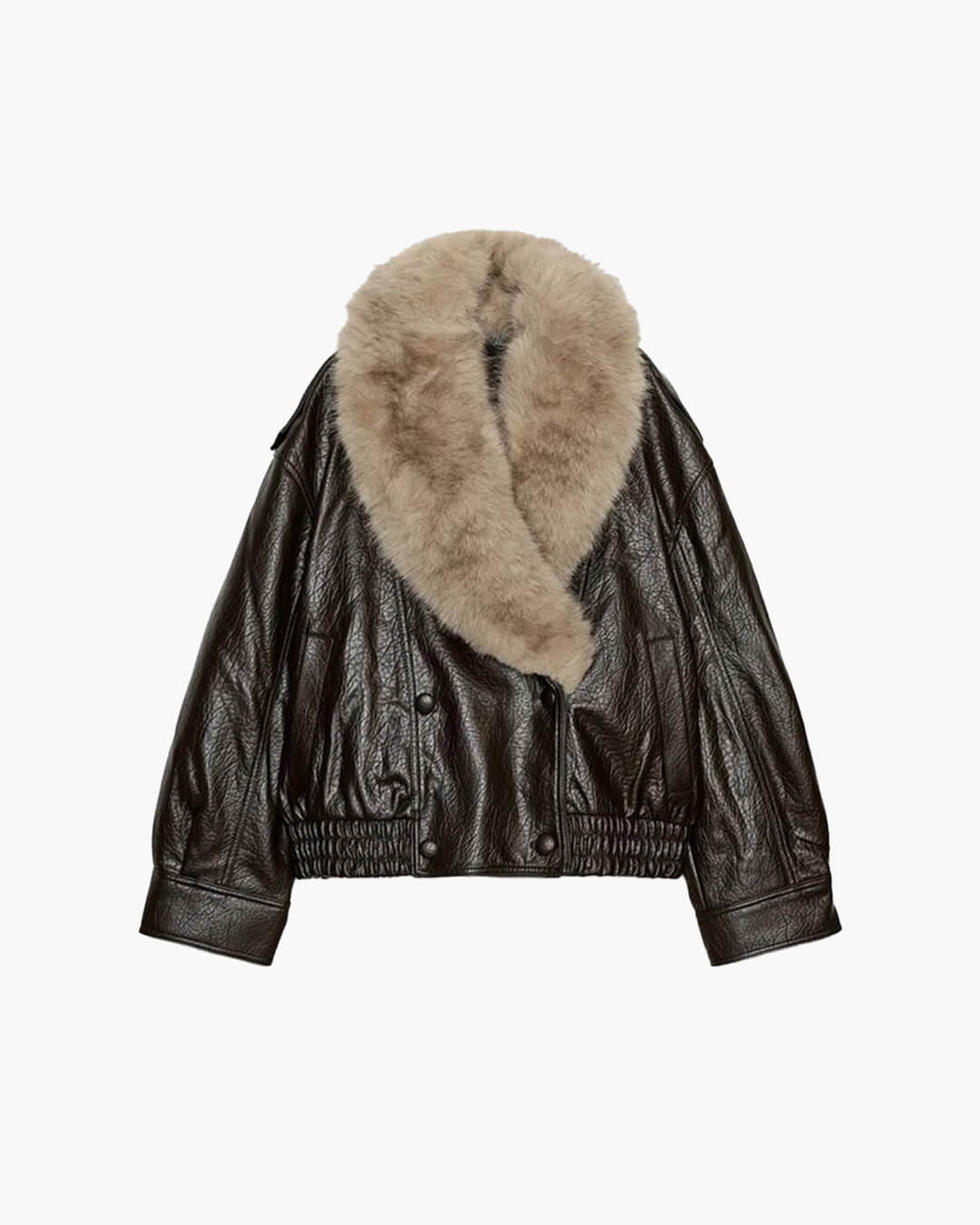 Zafira | Faux Fur Patchwork Jacket