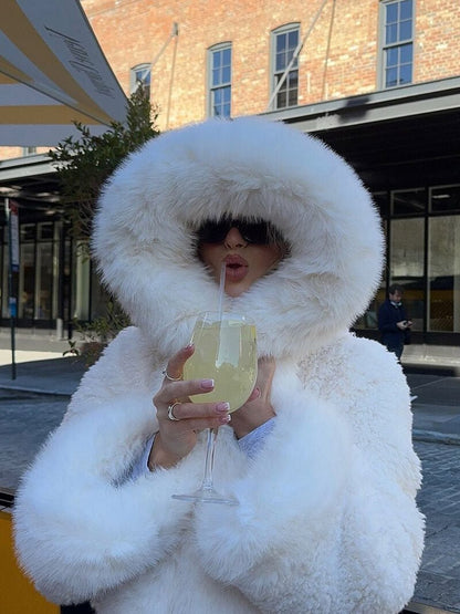 Naomi | Oversized Faux Fur Jacket