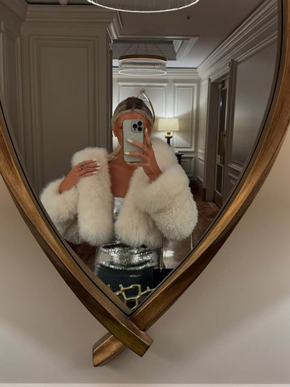 Naomi | Oversized Faux Fur Jacket