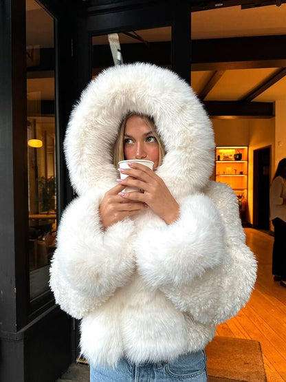 Naomi | Oversized Faux Fur Jacket