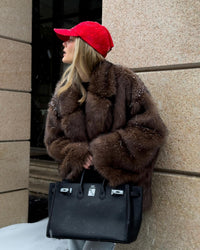 Tahlia | Oversized Faux Fur Coat