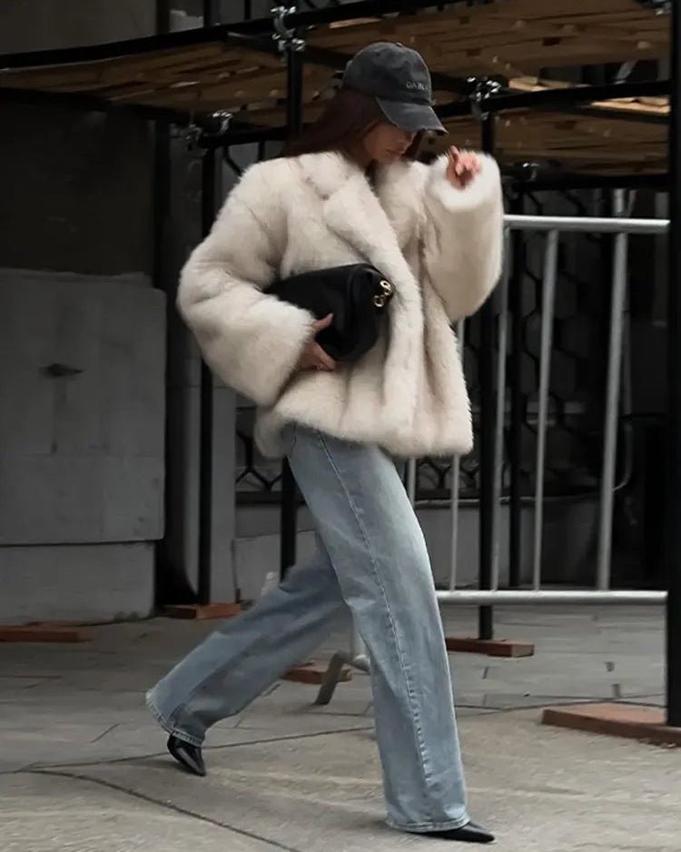 Tahlia | Oversized Faux Fur Coat