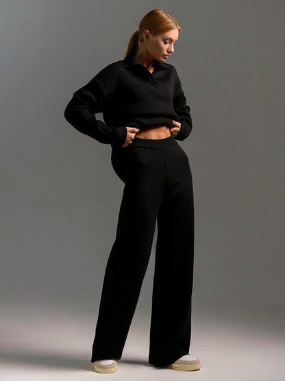 Aurelie | Collared Shirt & Trouser Lounge Set