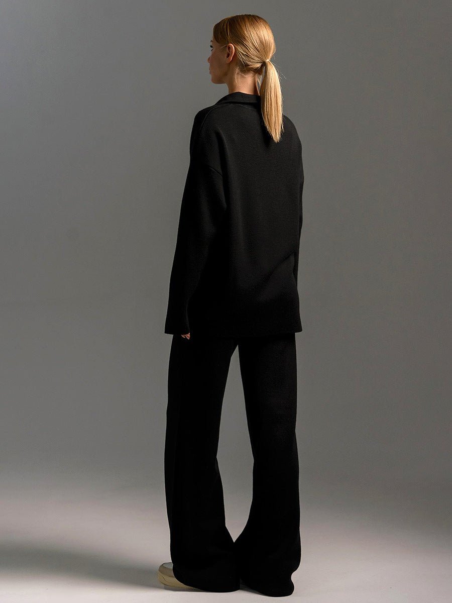 Aurelie | Collared Shirt & Trouser Lounge Set