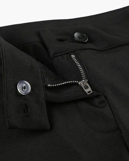 Julienne | Tailored Black Capri Pants