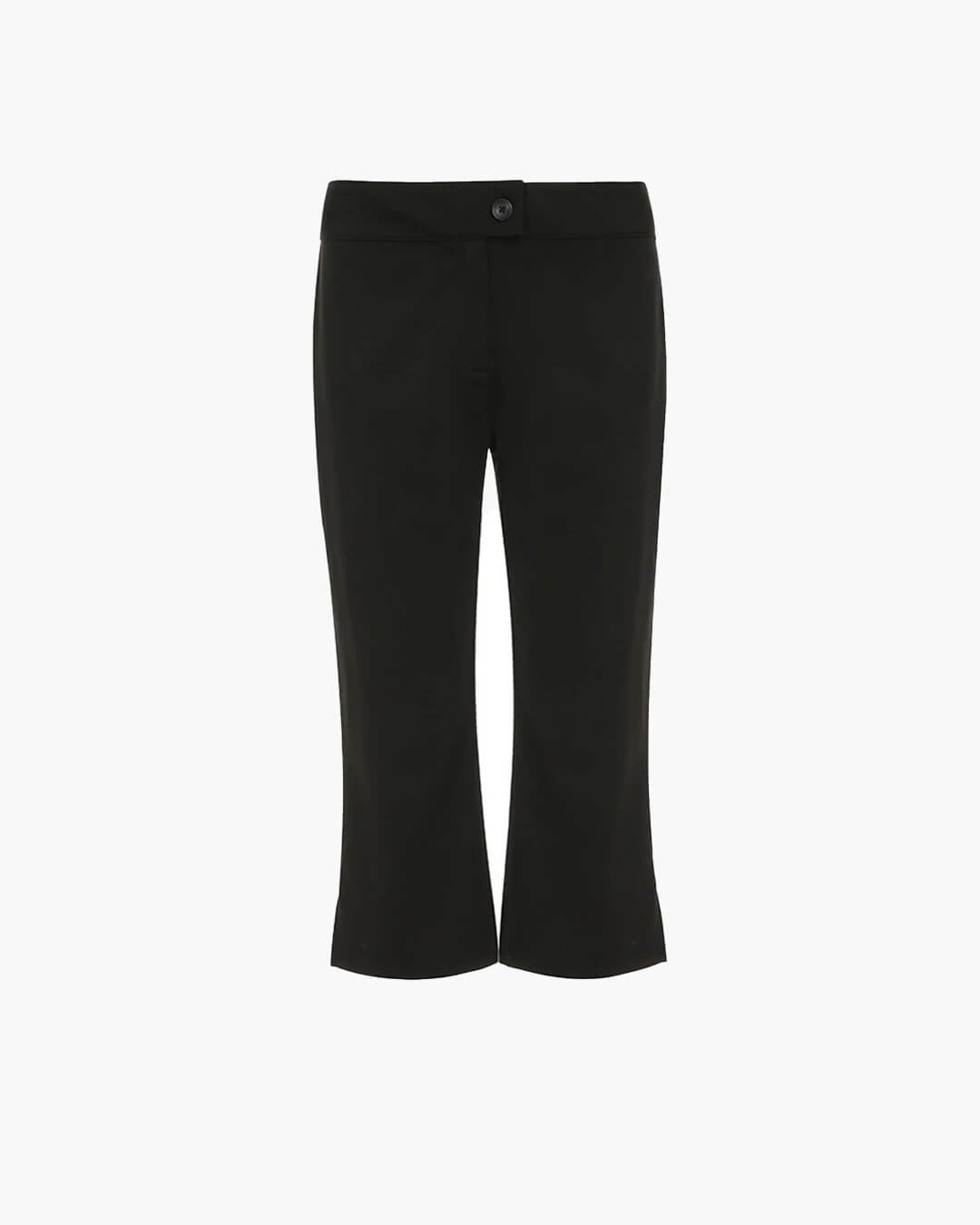 Julienne | Tailored Black Capri Pants
