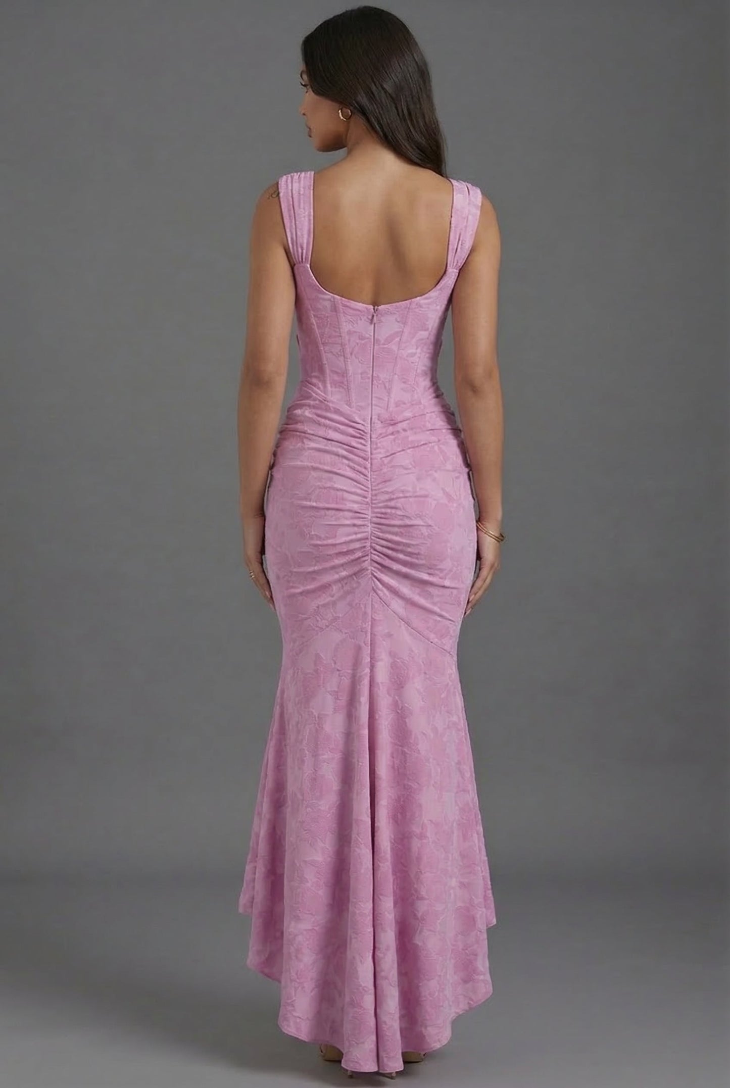 Charlotte | Women's Corset Fishtail Maxi Dress