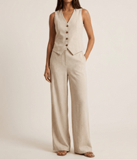 Mathilde | Women's Wide Leg Trouser Set