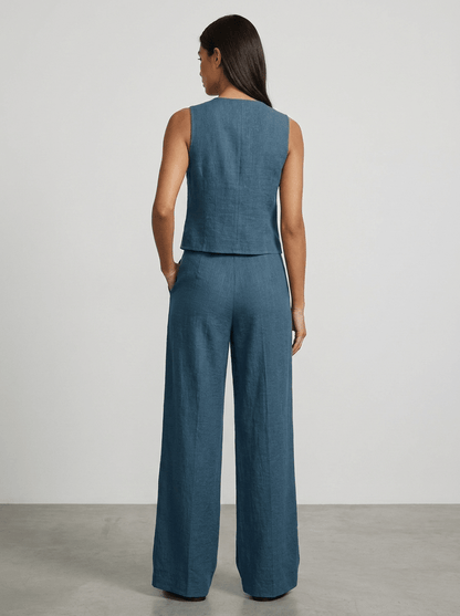 Mathilde | Women's Wide Leg Trouser Set