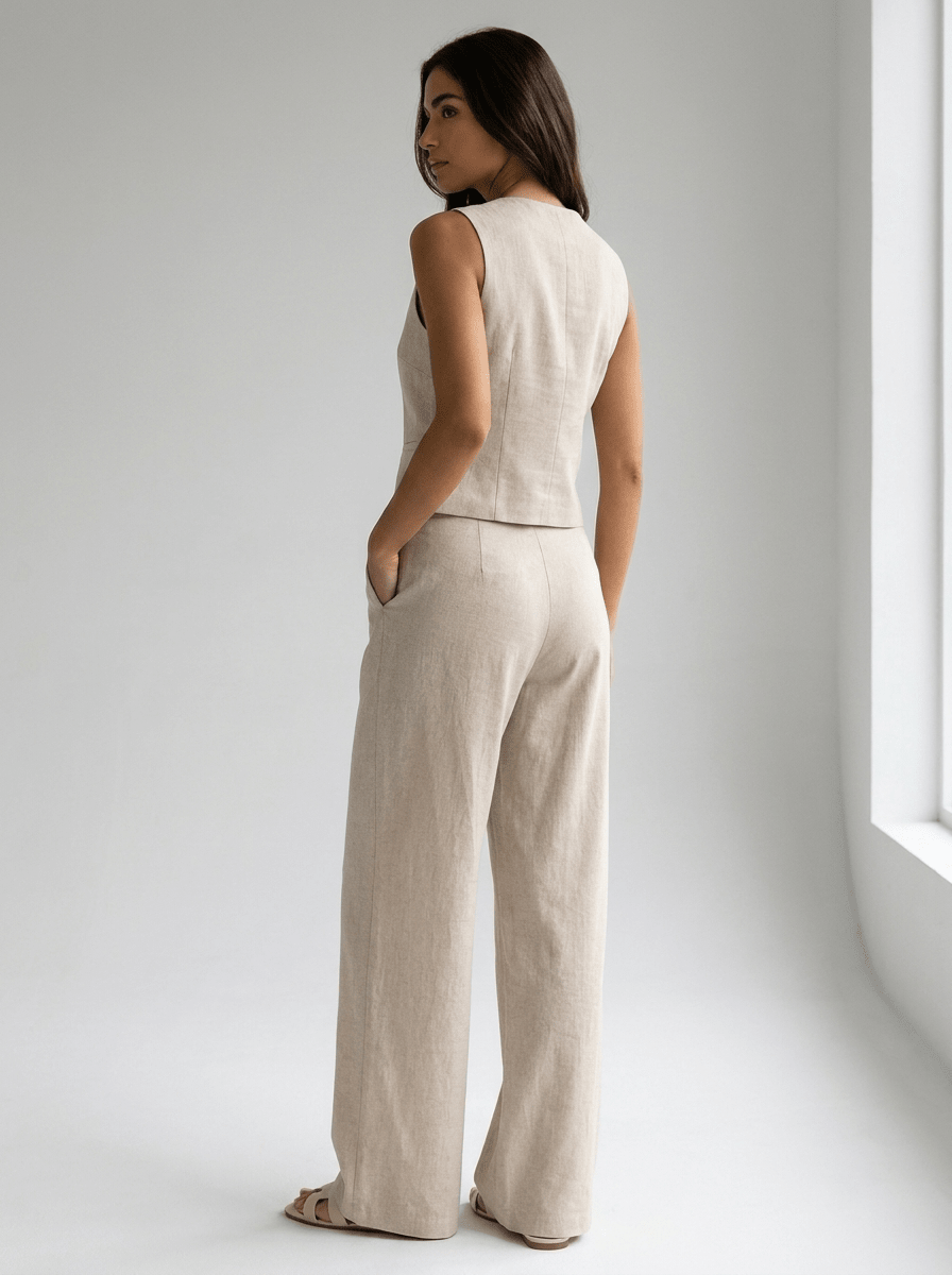 Mathilde | Women's Wide Leg Trouser Set