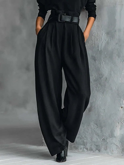 Colombe | Turtleneck Straight-Leg Trouser Set