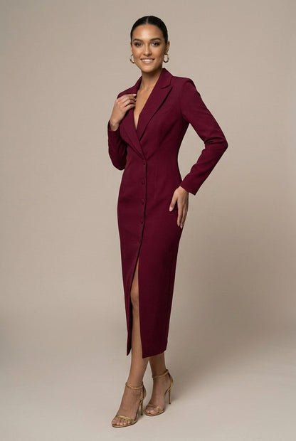 Vivienne | Women's Blazer Midi Dress