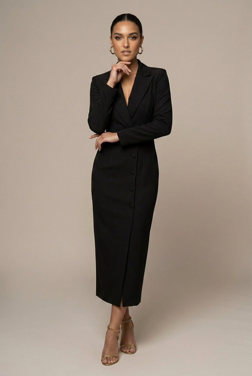 Vivienne | Women's Blazer Midi Dress