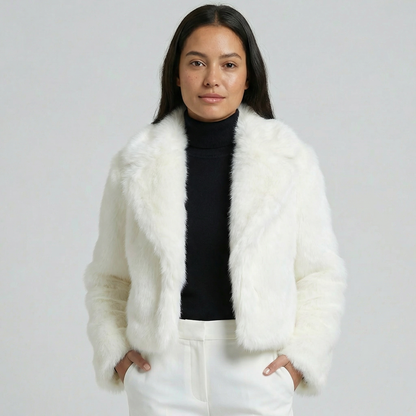 Eloria | Faux Fur Coat Soft Elegant Style