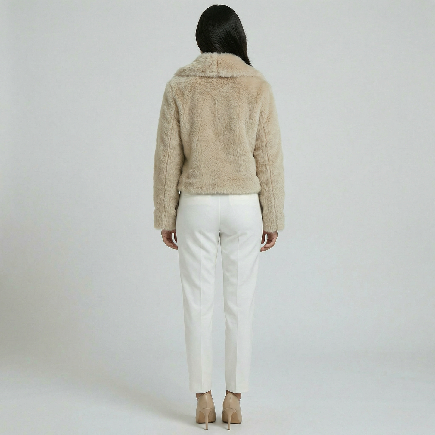 Eloria | Faux Fur Coat Soft Elegant Style