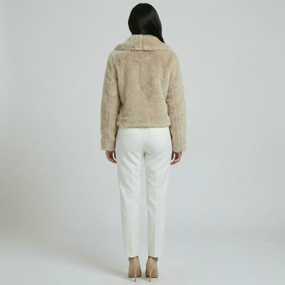 Eloria | Faux Fur Coat Soft Elegant Style