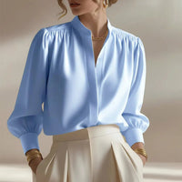 Juliette | Women's Long Sleeve Satin Shirt