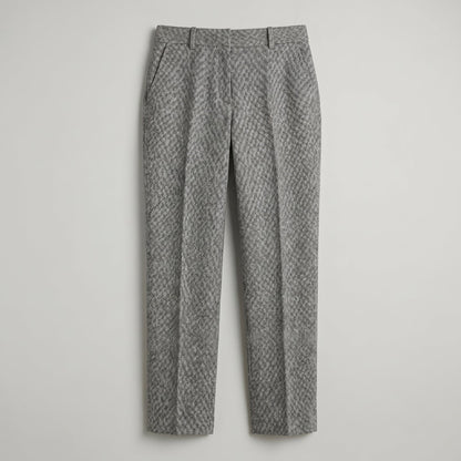 Emma | High Waist Straight Leg Trousers
