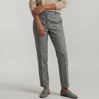 Emma | High Waist Straight Leg Trousers